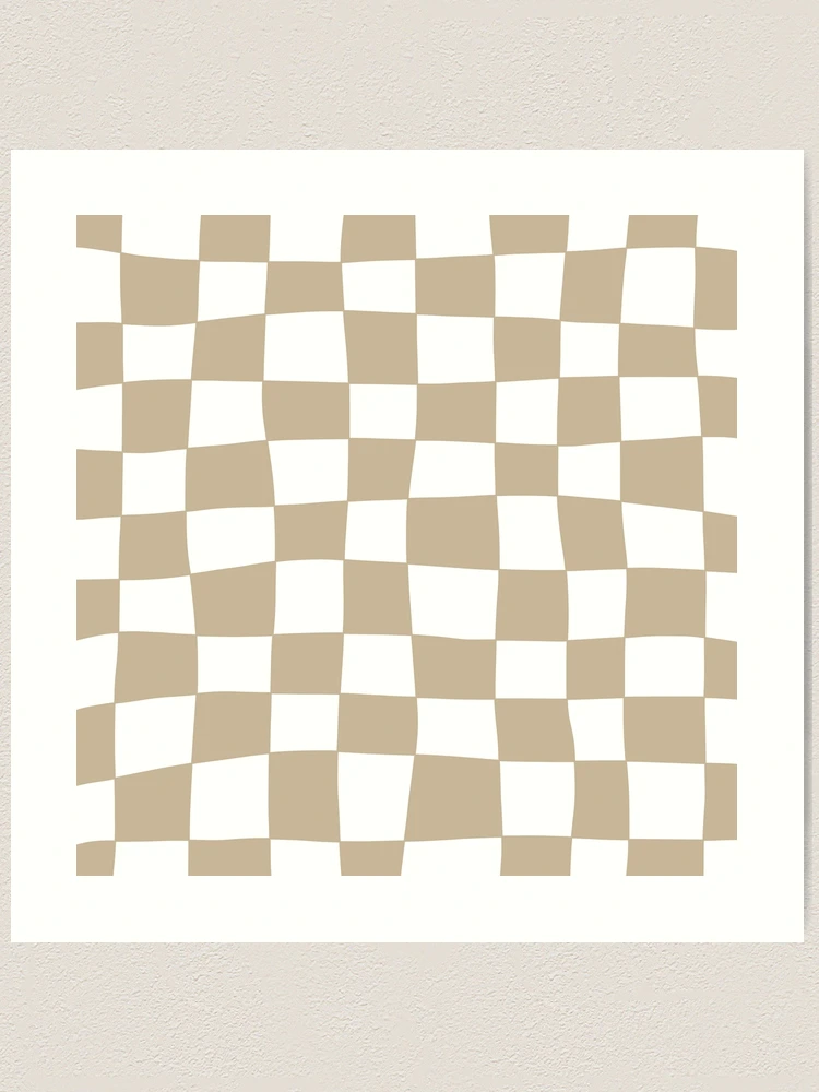 Checkered Bench Pad, Traditional Pattern with Crosswise Dense