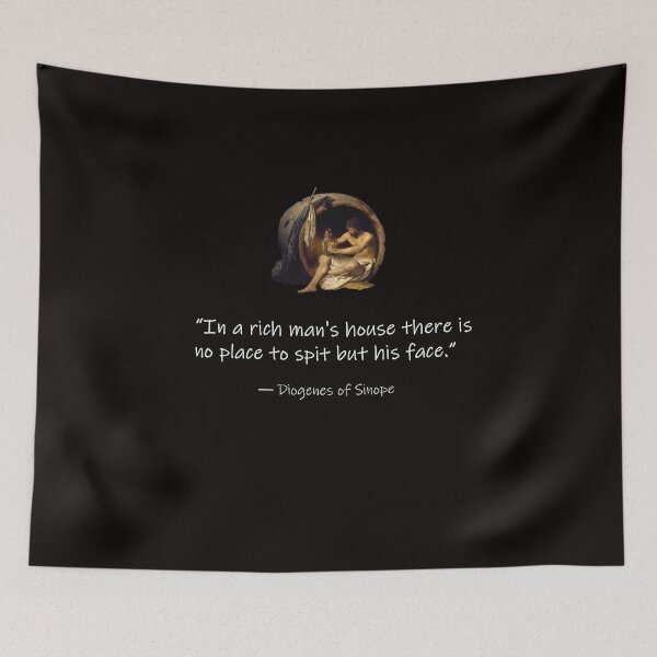 Item preview, Diogenes of Sinope quote designed and sold by Philosophy G(r)eeks.