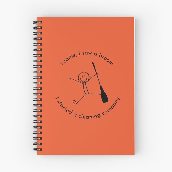 Item preview, I Came I Saw a Broom I Started a Cleaning Company Housekeeping Lady Gifts designed and sold by SavvyCleaner.