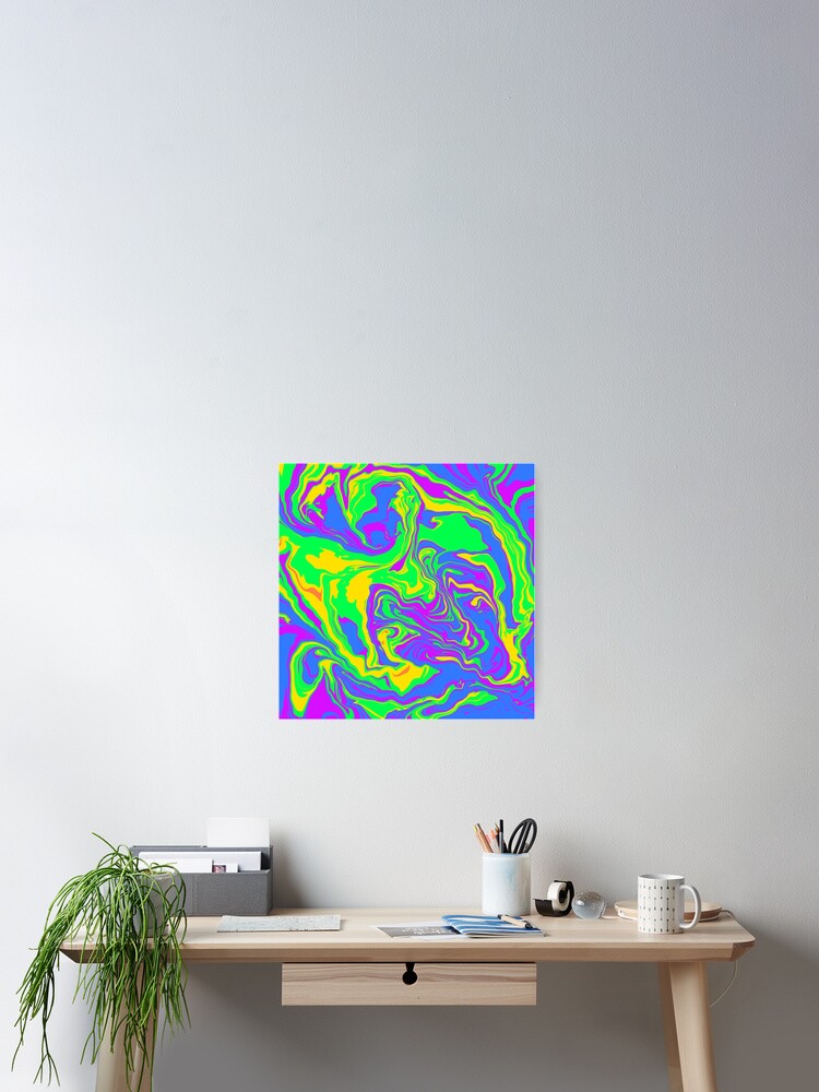 Thumbnail 2 of 3, Poster, Psychedelic designed and sold by sarah516.