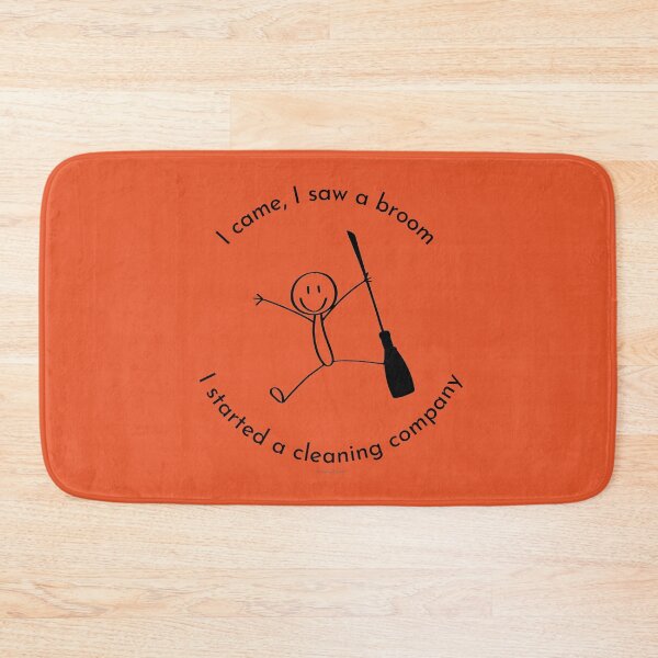 Item preview, I Came I Saw a Broom I Started a Cleaning Company Housekeeping Lady Gifts designed and sold by SavvyCleaner.
