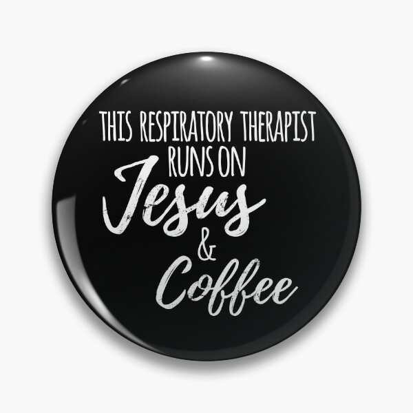 Item preview, This Respiratory Therapist Runs On Jesus & Coffee designed and sold by Ripper19.
