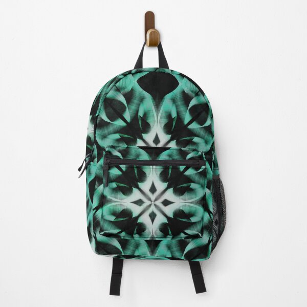 Item preview, Green and Black Parallel Universe Abstract Pattern designed and sold by AMSonArt.