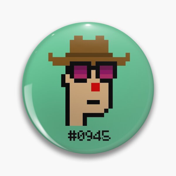 Artikelvorschau, CryptoPunks # 0945 entworfen und verkauft von CryptoFunks.