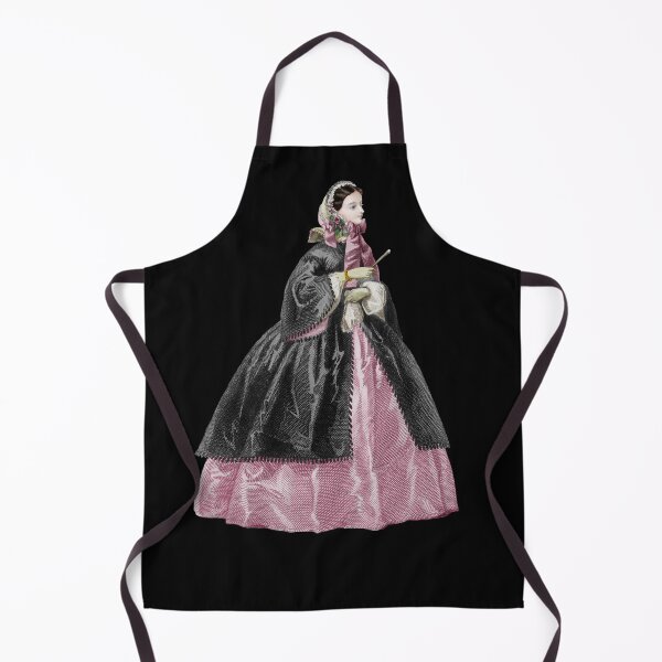 Item preview, Victorian Lady with bonnet and crinoline dress designed and sold by Fashion through the ages.