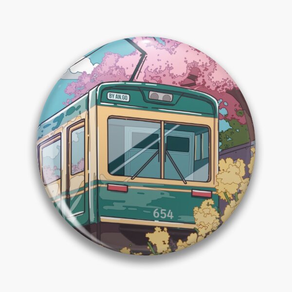 Item preview, The Japanese train and the spring traveling  designed and sold by AnGoArt.