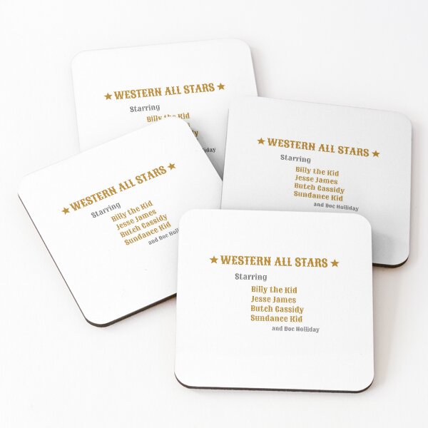 Item preview, Five heroes of western cinema designed and sold by Rayuela.