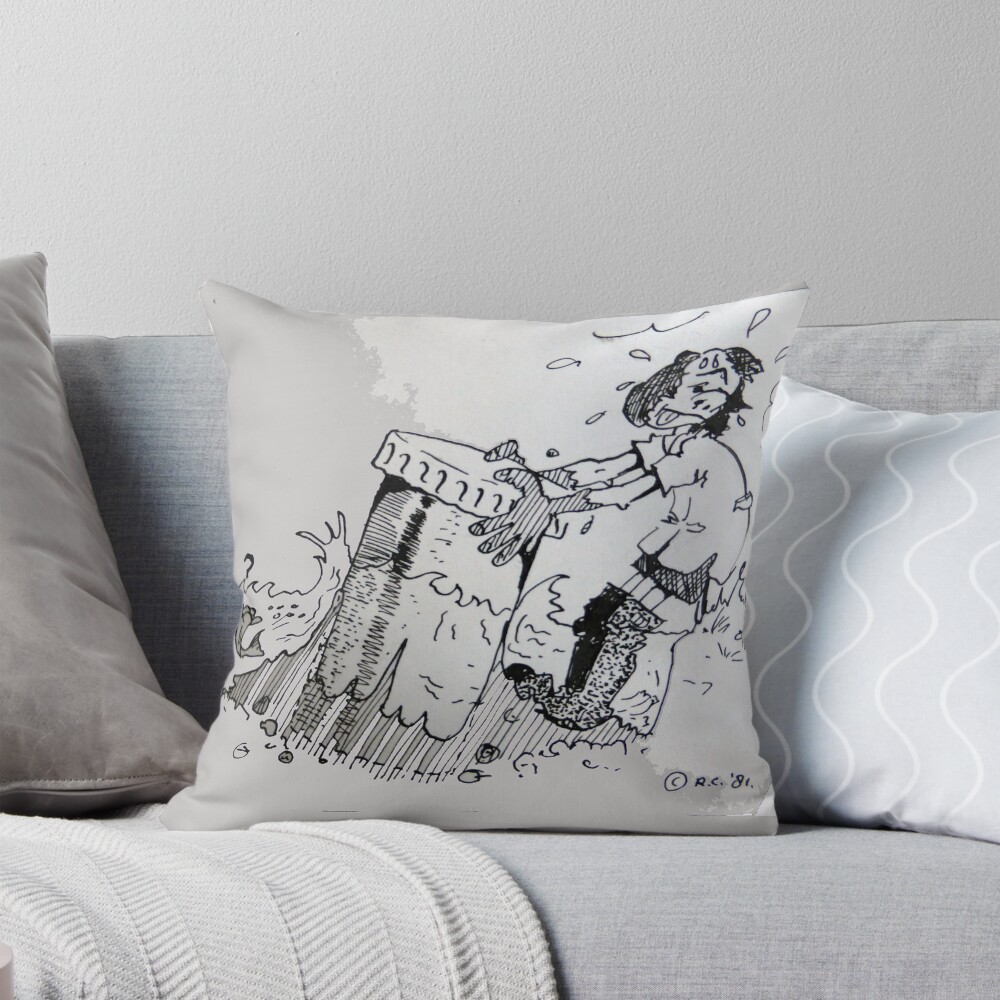 Item preview, Throw Pillow designed and sold by CamphuijsenArt.