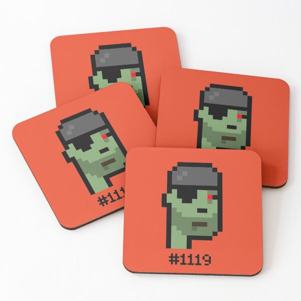 Artikelvorschau, CryptoPunks # 1119 entworfen und verkauft von CryptoFunks.