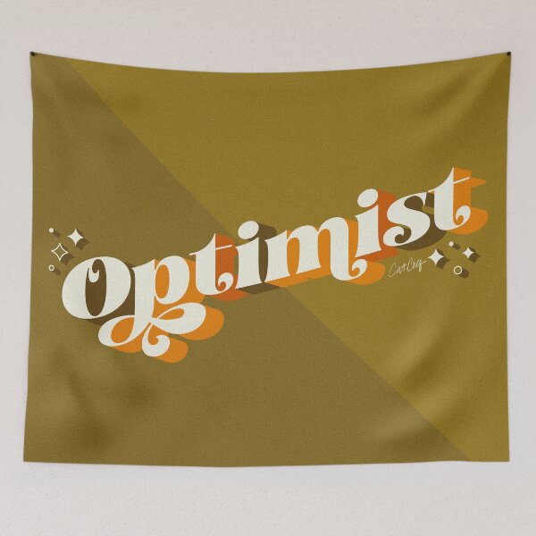 Item preview, Optimist – Retro Olive designed and sold by Cat Coquillette.