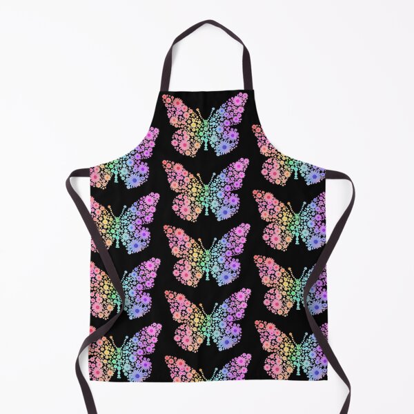 Item preview, Rainbow Flower Spring Butterfly Silhouette designed and sold by Deborah Camp.