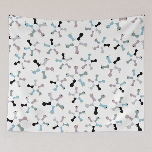 Item preview, Dewey and Friends Stars Pattern White designed and sold by Owen1976.