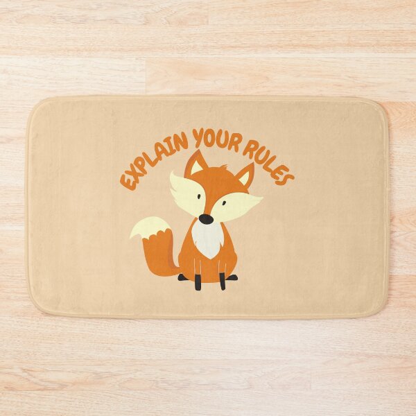 Item preview, Explain Your Rules Self Discovery Fox designed and sold by My-Queens-Store.
