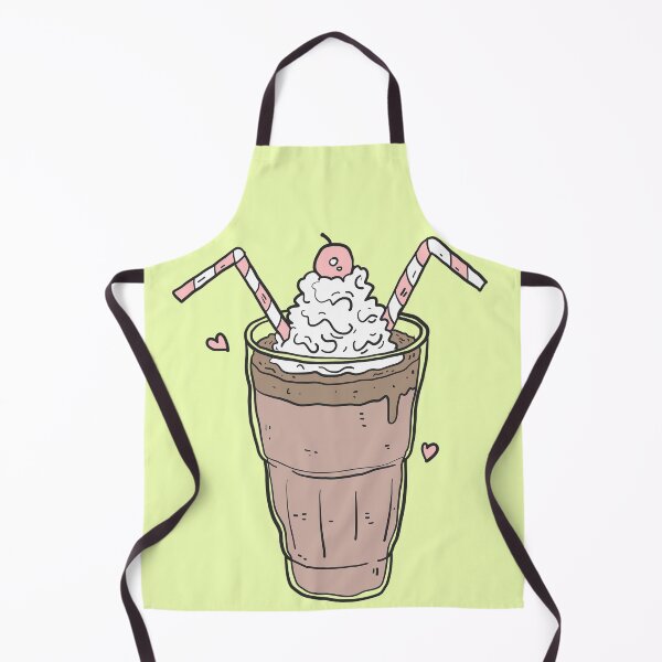 Item preview, Chocolate Milkshake, Cherry on Top with Two Straws designed and sold by SquishStitches.