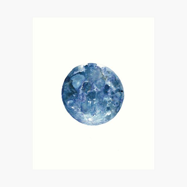 Item preview, Blue Moon  designed and sold by Katelyn Aseltine.