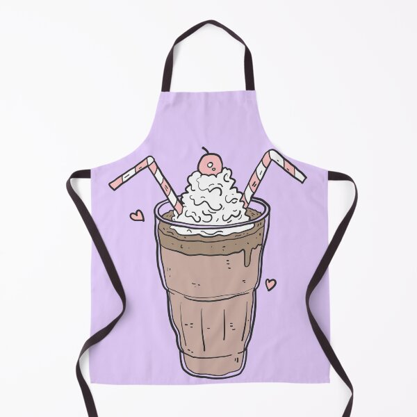 Item preview, Chocolate Milkshake, Cherry on Top with Two Straws designed and sold by SquishStitches.