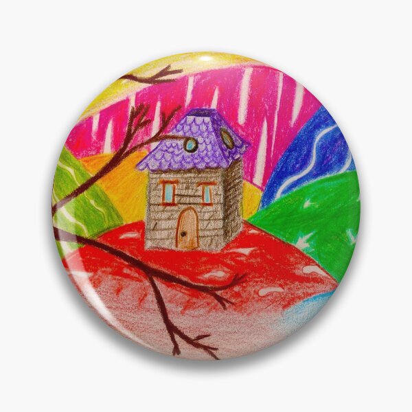 Item preview, colorful little house designed and sold by FlorenceLb.