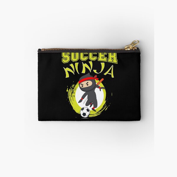 Item preview, Funny Soccer Ninja Player Cute Foot-ball Game Grunge Design for Kids designed and sold by WhiteTears.