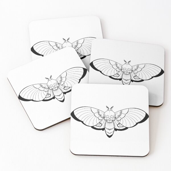 Item preview, Death Moth (black and grey) designed and sold by DocGriffin.