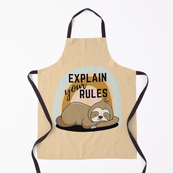 Item preview, Explain Your Rules Self Discovery Sloth designed and sold by My-Queens-Store.