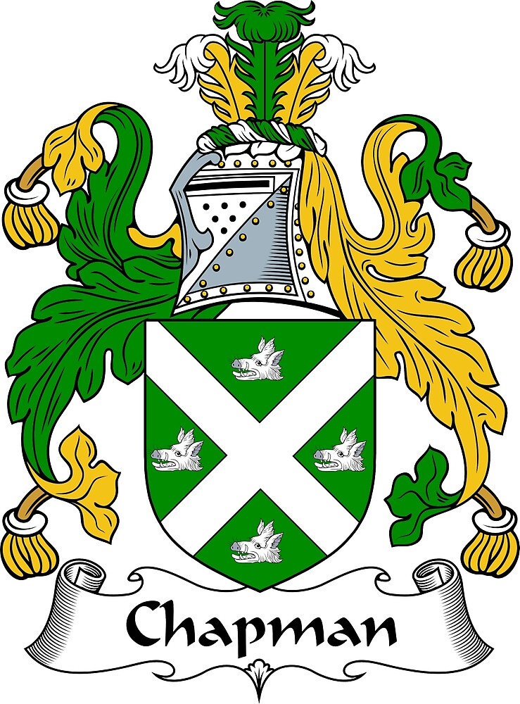 "Chapman Coat of Arms / Chapman Family Crest" by ScotlandForever