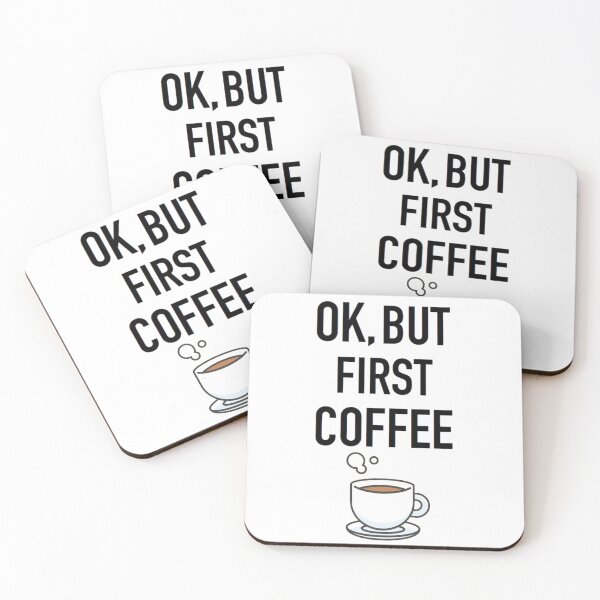Item preview, Ok but first coffe designed and sold by CoffeLovers1.