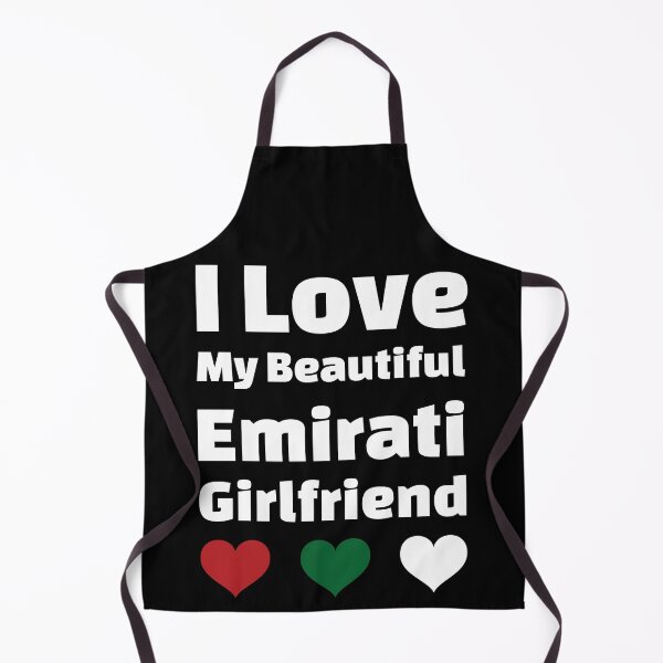 Item preview, I Love My Beautiful Emirati Girlfriend - UAE Girlfriend designed and sold by DiceNLDesigns.
