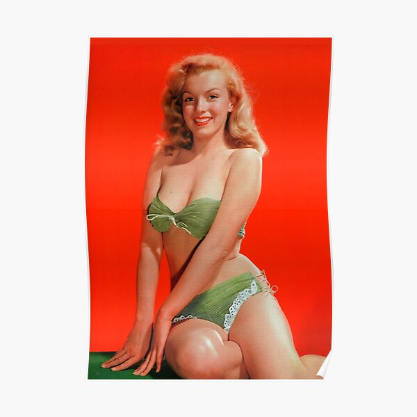 Marilyn Monroe Pin Up Poster For Sale By Guifranco Redbubble 6998