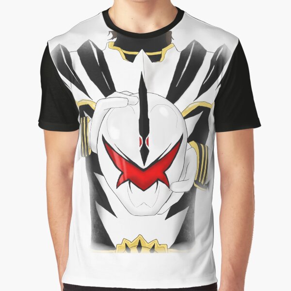 Power Rangers Dino Thumder White Ranger/ Abarekiller Graphic T-Shirt