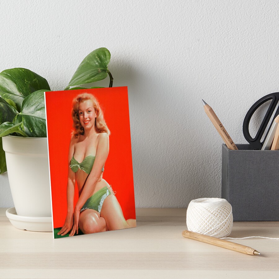 MArilyn Monroe Pin-up  Poster for Sale by GF Designs