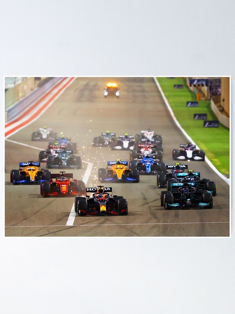 Alternate view of Start of the 2021 Formula 1 season Poster