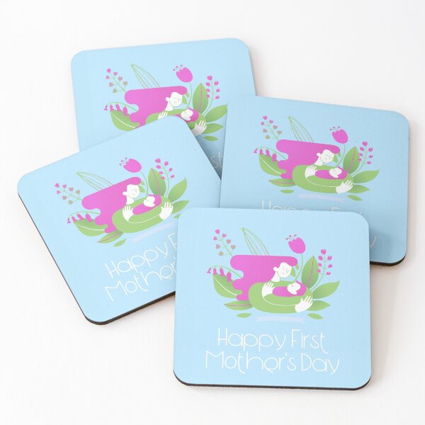 Item preview, Happy First Mothers Day designed and sold by ToastyBopShop.