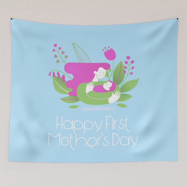 Item preview, Happy First Mothers Day designed and sold by ToastyBopShop.