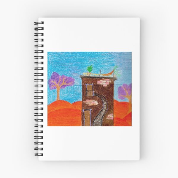 Item preview, colorful house designed and sold by FlorenceLb.