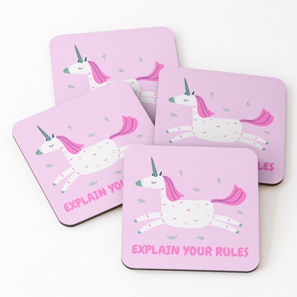 Item preview, Explain Your Rules Self Discovery Unicorn designed and sold by My-Queens-Store.
