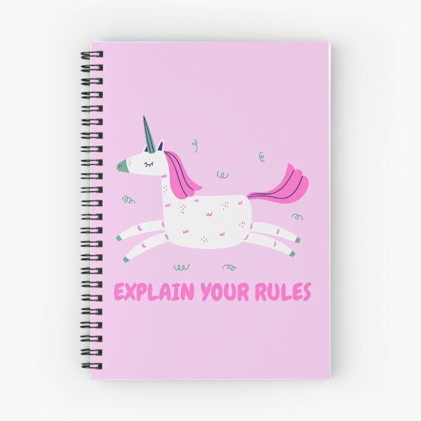 Item preview, Explain Your Rules Self Discovery Unicorn designed and sold by My-Queens-Store.