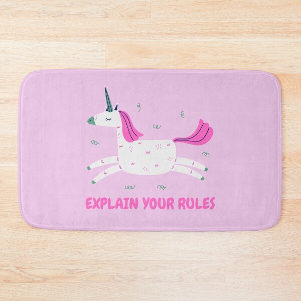 Item preview, Explain Your Rules Self Discovery Unicorn designed and sold by My-Queens-Store.