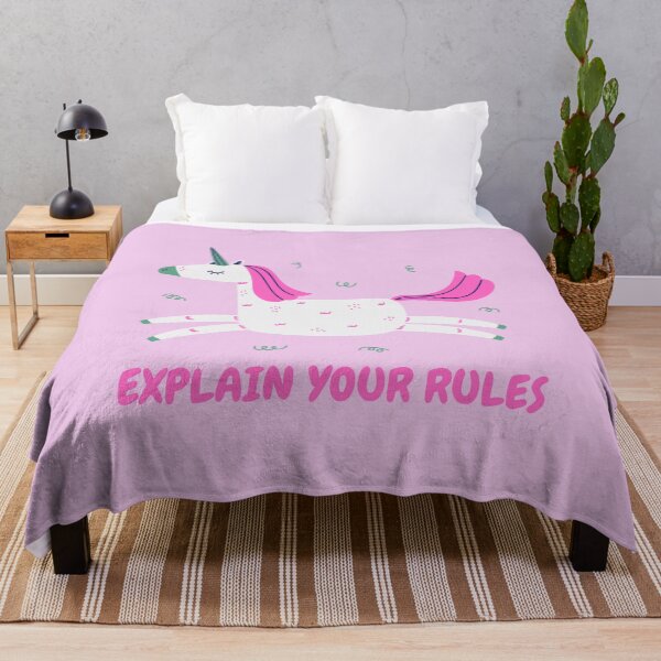 Item preview, Explain Your Rules Self Discovery Unicorn designed and sold by My-Queens-Store.