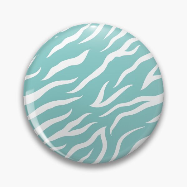 Item preview, Zebra Blue Pattern designed and sold by ClaudiaGrosso.