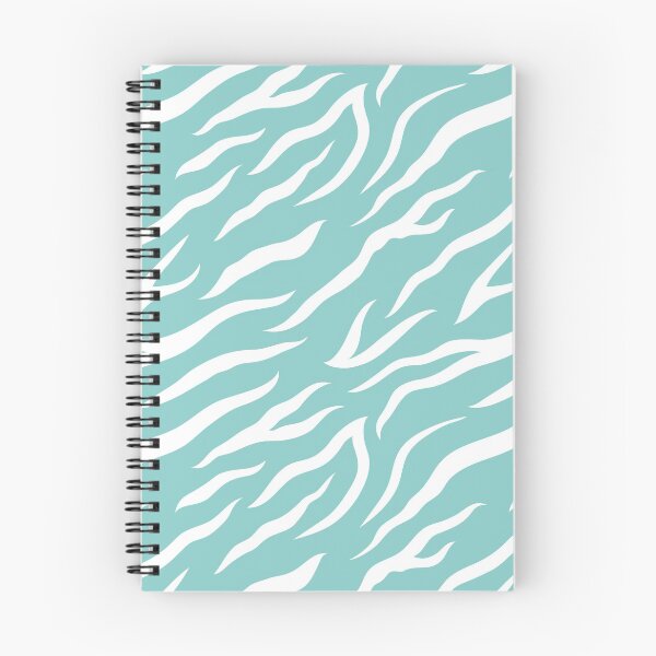 Item preview, Zebra Blue Pattern designed and sold by ClaudiaGrosso.