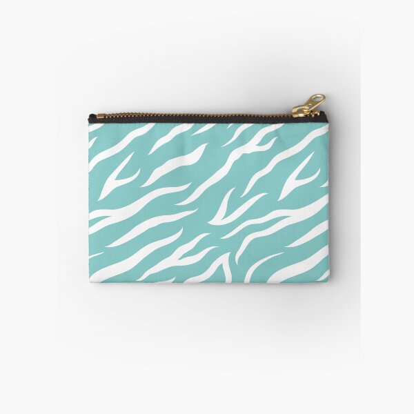 Item preview, Zebra Blue Pattern designed and sold by ClaudiaGrosso.