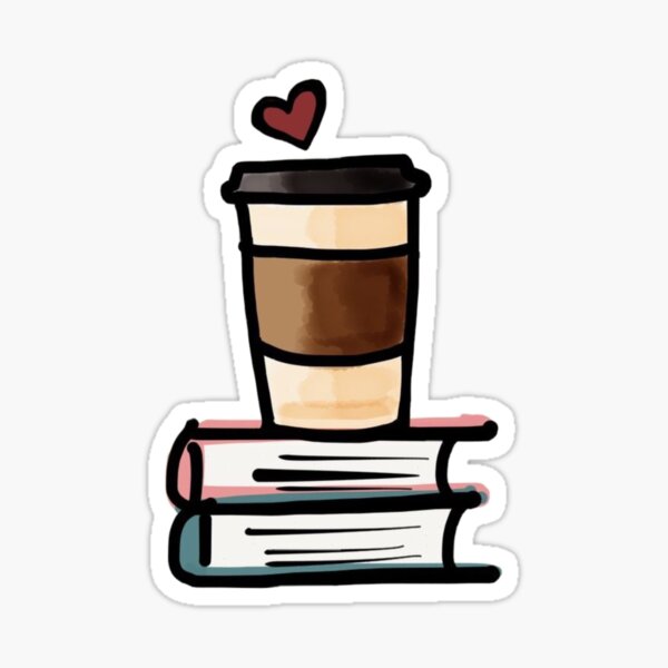 Item preview, Coffe and books designed and sold by CoffeLovers1.