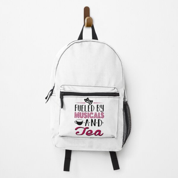 Fueled by Musicals and Tea Backpack