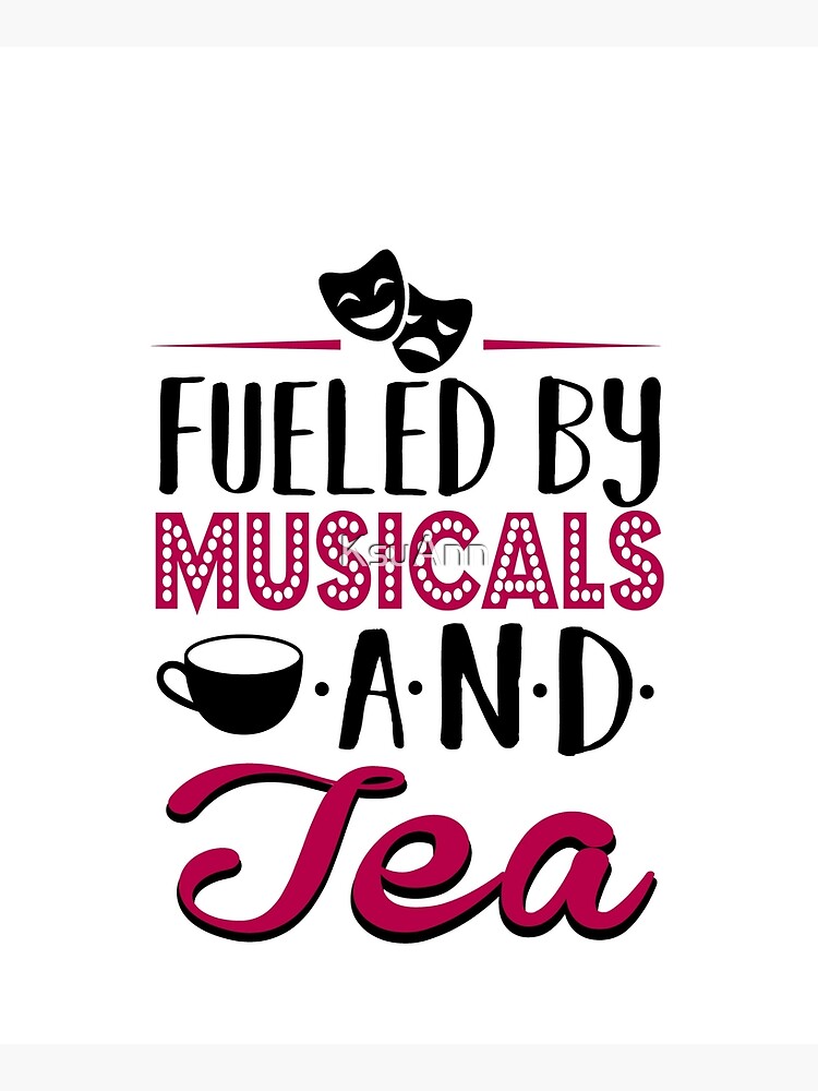 Disover Fueled by Musicals and Tea Kitchen Apron