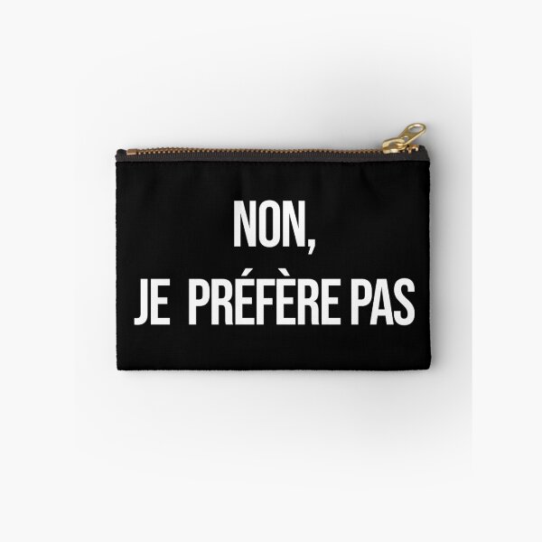 Item preview, Non je prefere pas - I'd rather not in French - Non. merci, sans façon designed and sold by SoLarghi.