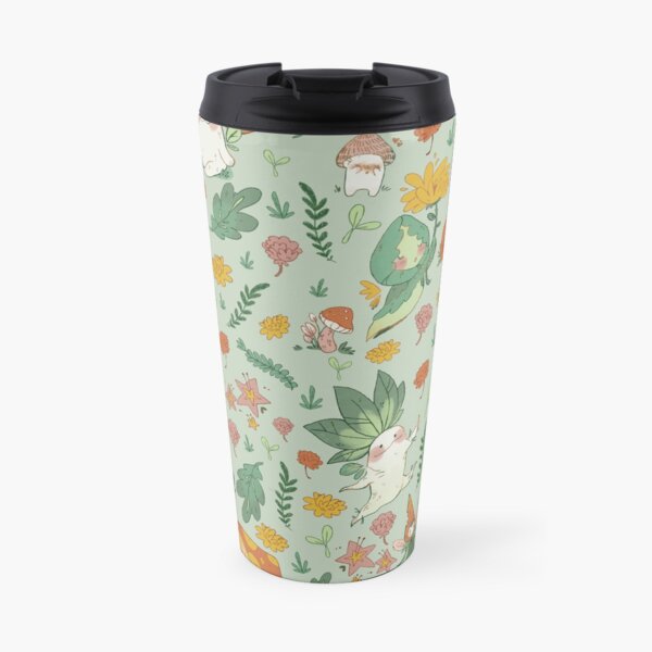 Cute Autumn Fairy Friends Travel Mug