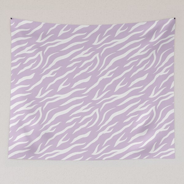 Item preview, Zebra Lilac Pattern designed and sold by ClaudiaGrosso.