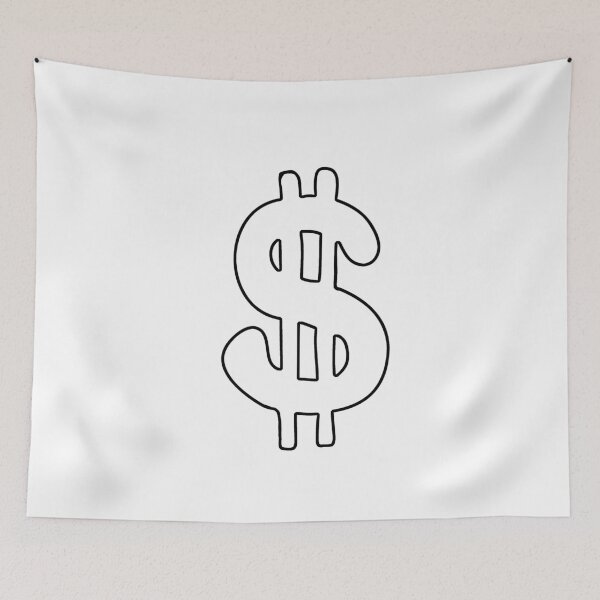 Item preview, Plain Money Stencil designed and sold by StencilGifts.