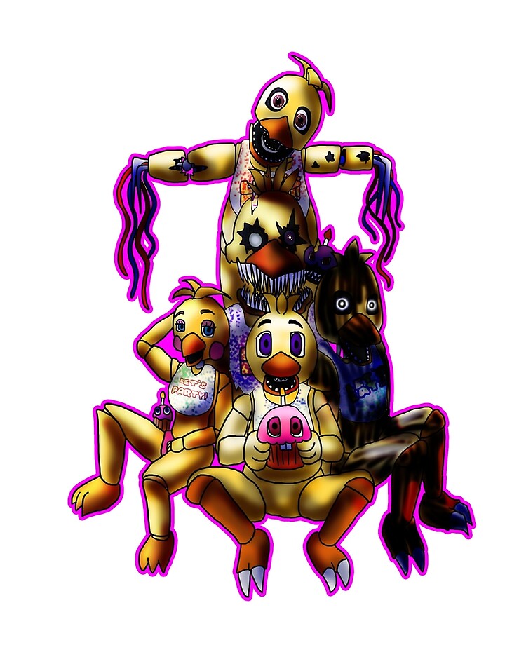 Cute Withered Chica Fanart