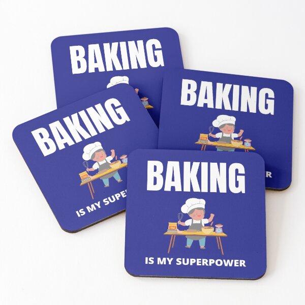 Artikelvorschau, Backen ist meine Supermacht entworfen und verkauft von fev-rocks.